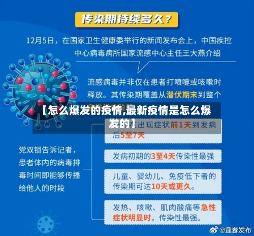【怎么爆发的疫情,最新疫情是怎么爆发的】-第3张图片